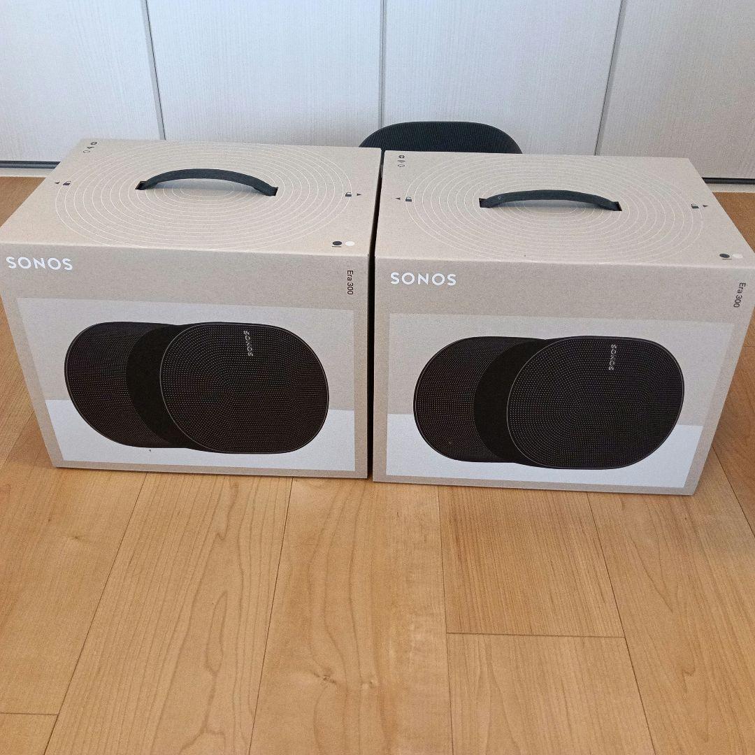 ソノス 2個/ SONOS ERA300 / ブラック / 箱付き美品