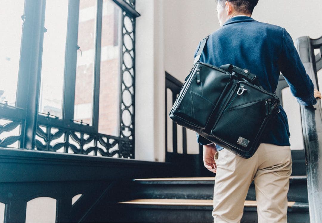 新品　SEAL 森野帆布コラボ　3WAY バッグ　シール　黒　ブラック