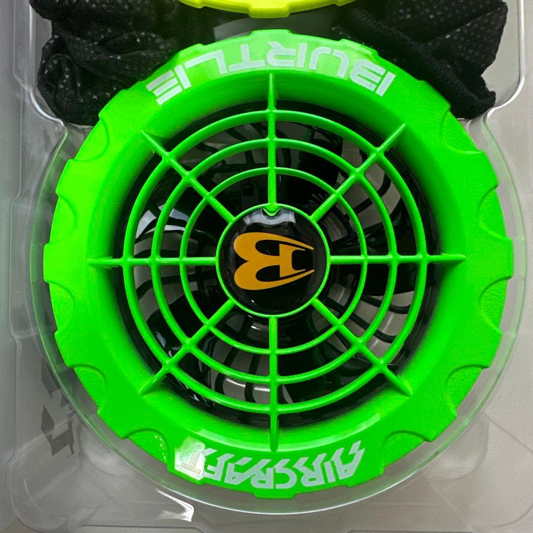 限定品 バートル ファン アシンメトリー イエロー　ライム AC371 ❷