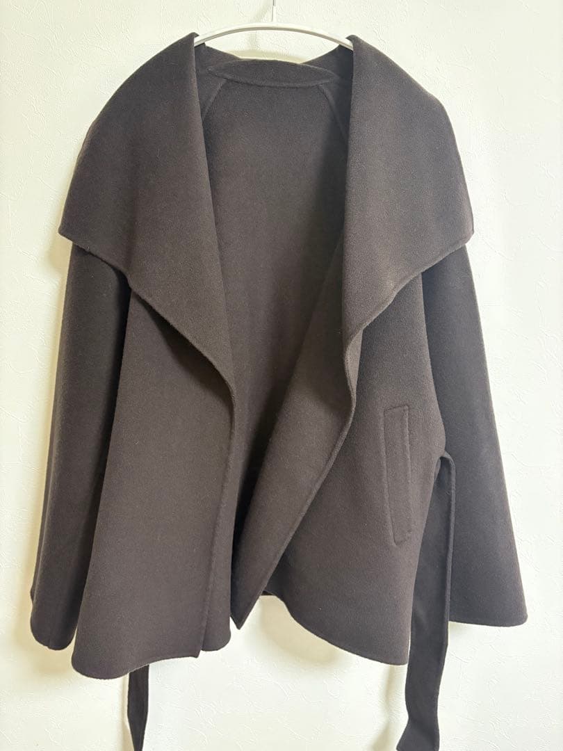 plage ハミルトンハーフコート　36 ブラウン