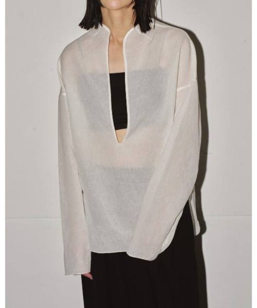 お値下げ済　Slub Slit Shirts / F