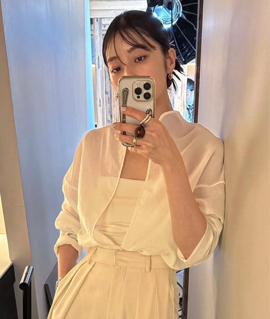 お値下げ済　Slub Slit Shirts / F