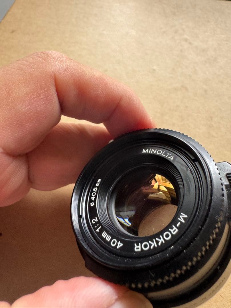Minolta M-ROKKOR QF 40mm F2 美品