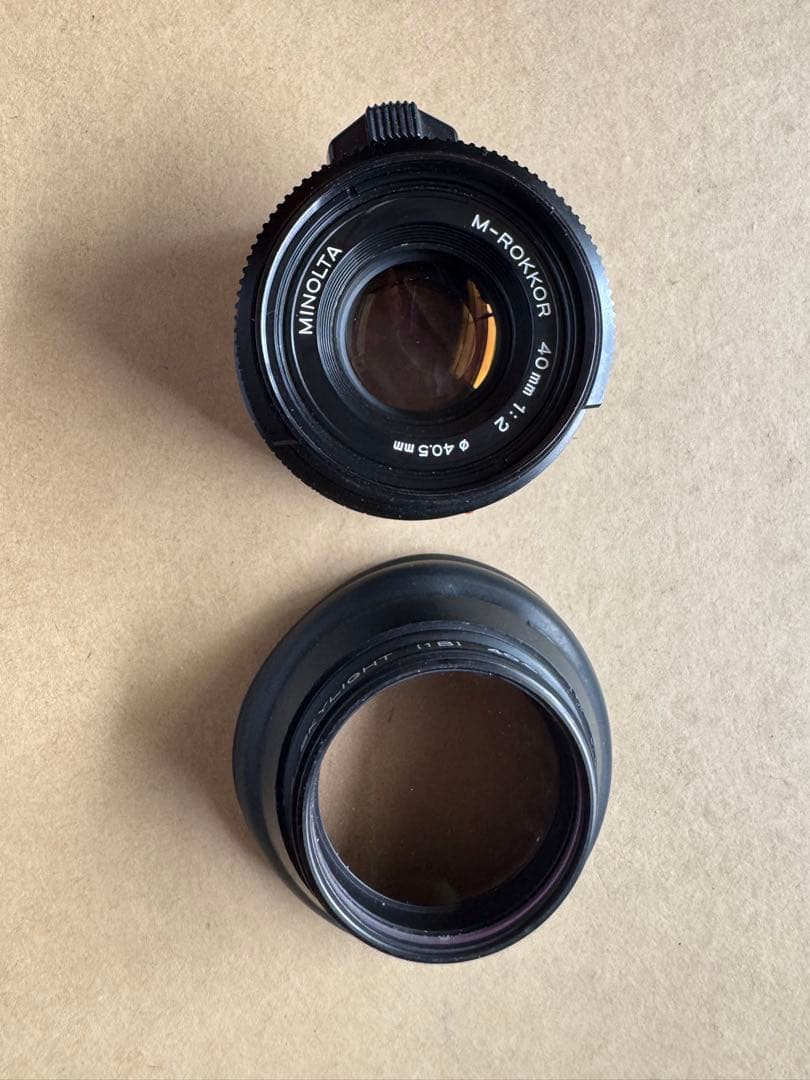 Minolta M-ROKKOR QF 40mm F2 美品