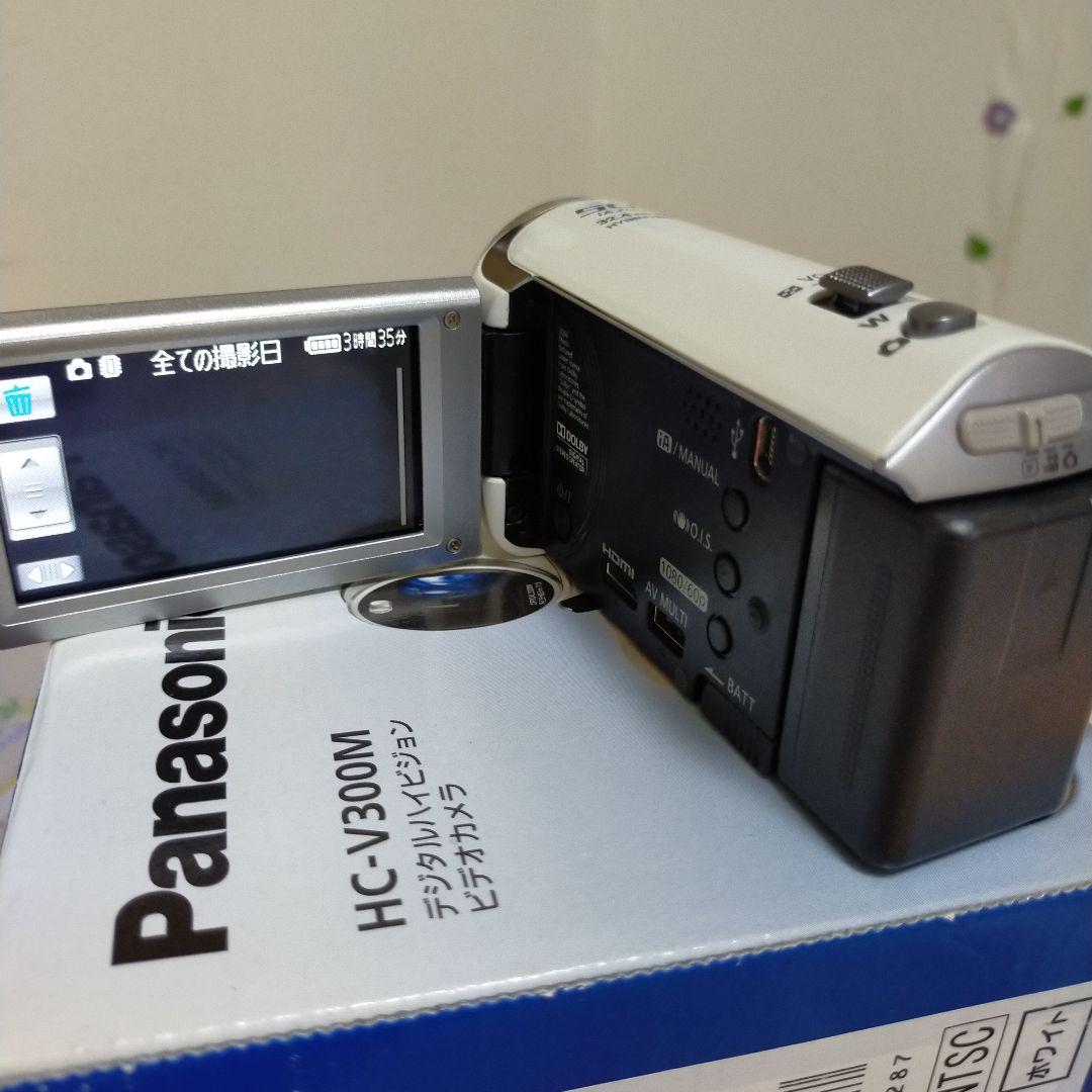 【美品】Panasonic HC-V300M ビデオカメラ パナソニック