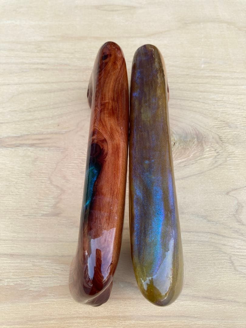 木製アシストグリップ　レジン仕上げ　200系はハイエースAピラー用