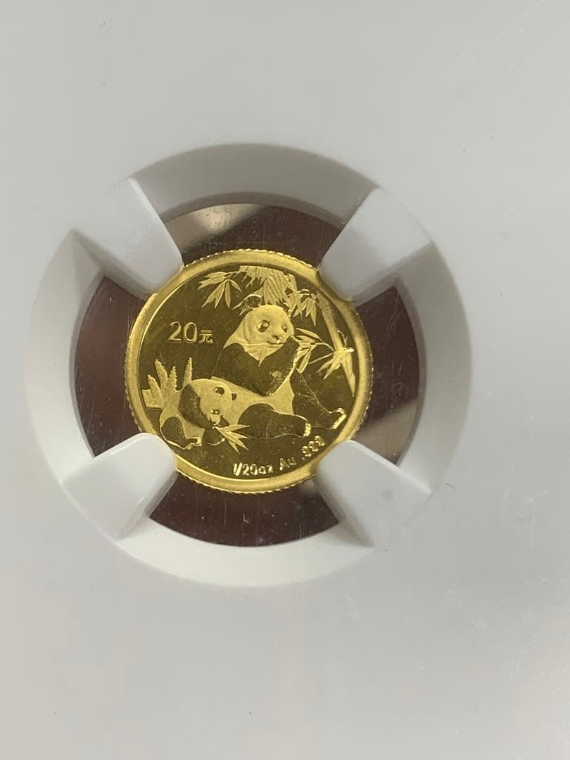 中国パンダ金貨 2007年中華人民共和国パンダ金貨/MS68/NGC 極美品希少