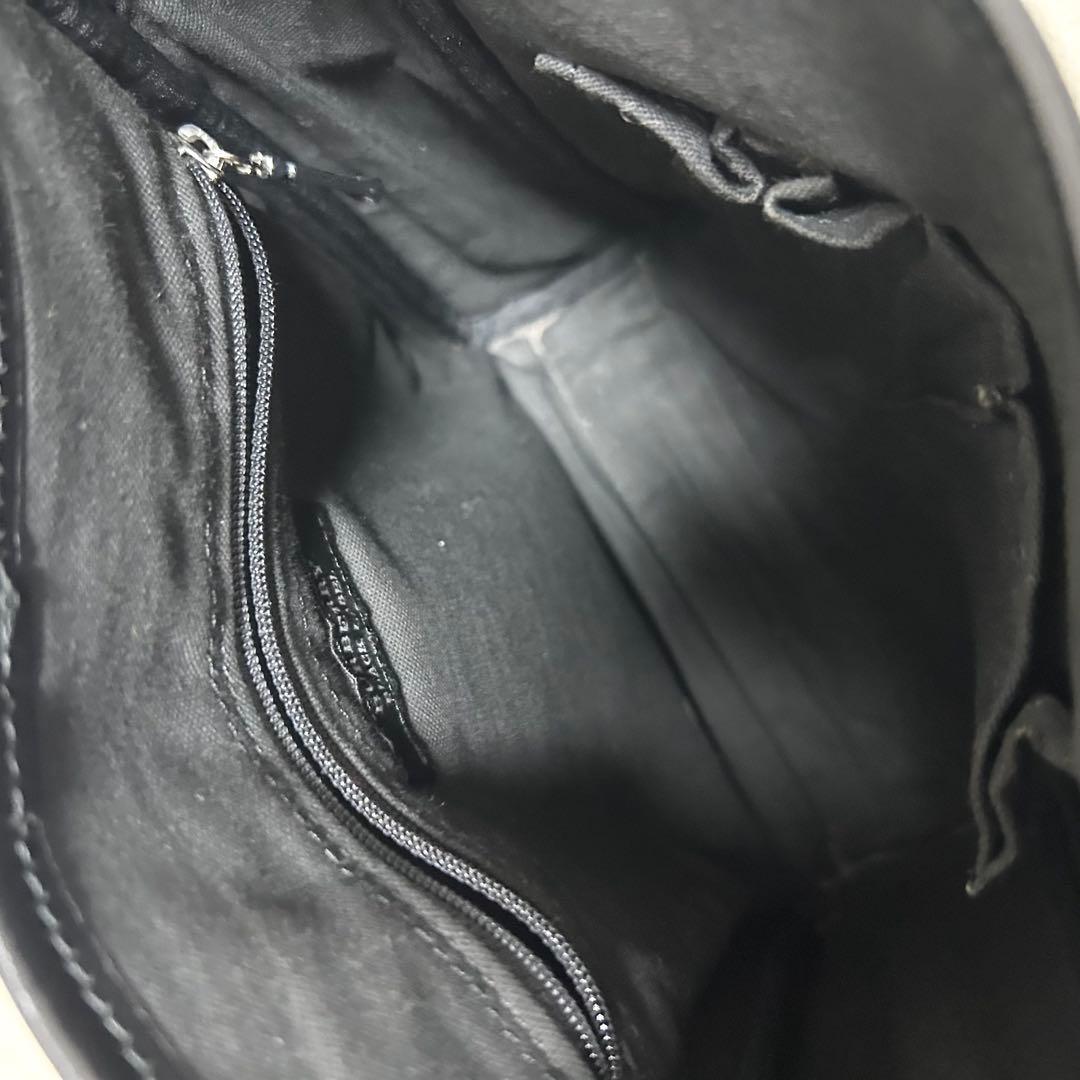 美品　バーバリーブラックレーベル　ショルダーバッグ　ノバチェック　サコッシュ