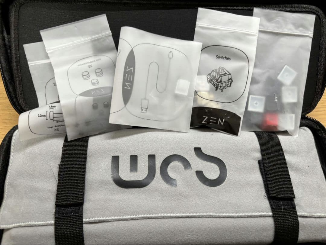 WOBKEY ZEN65 Ultra JIS Black　日本語配列