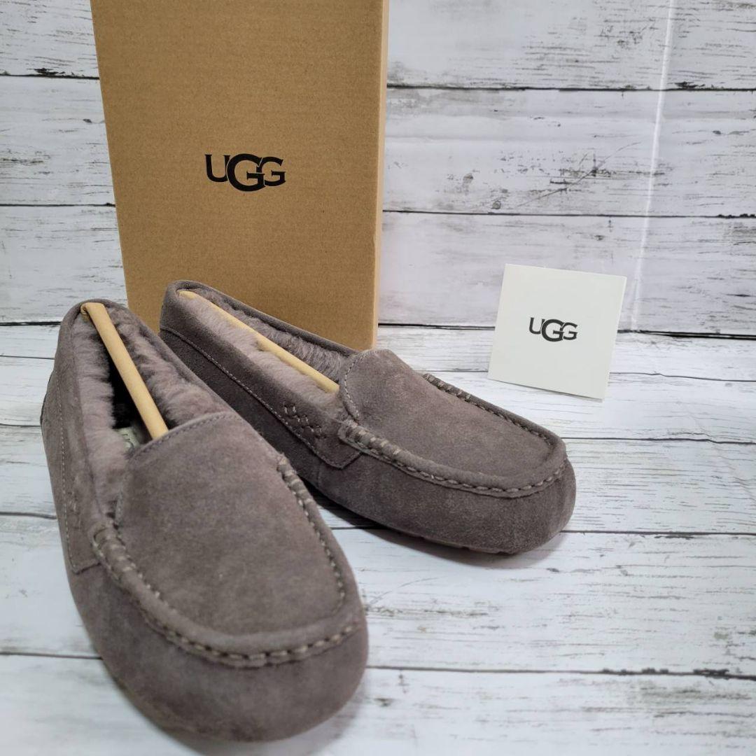 UGG ANSLEY モカシン 23cm THUNDER CLOUD