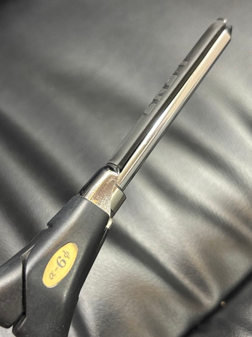 超美品　LENZ α-6φレンツアイロン　丸6ミリアイロン　理容アイロン