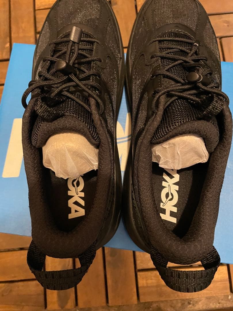 【定価半額以下 新品】HOKA ホカ ボンダイ B3 LS ブラック 27cm