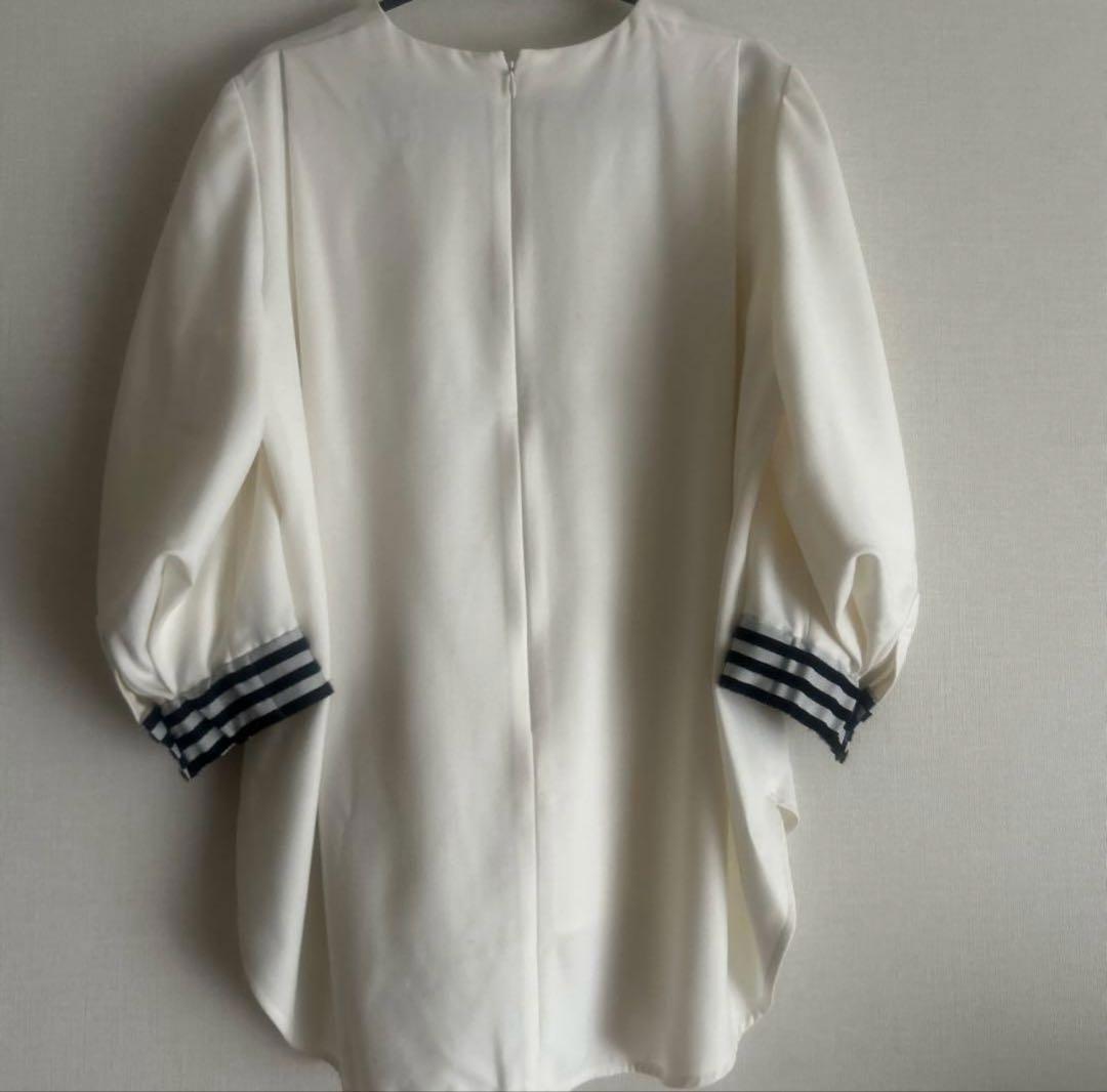 美品❣️BORDERS at BALCONY バルーンスリーブ　Mサイズ