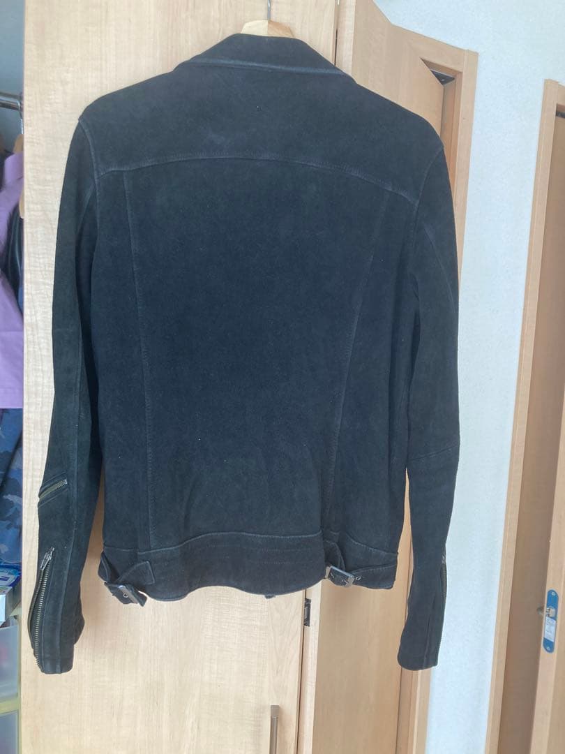 ジャックローズ　本革スエード　ダブルライダース