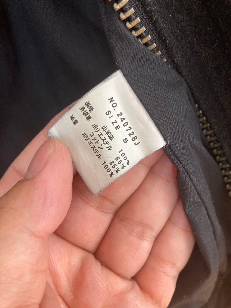 ジャックローズ　本革スエード　ダブルライダース