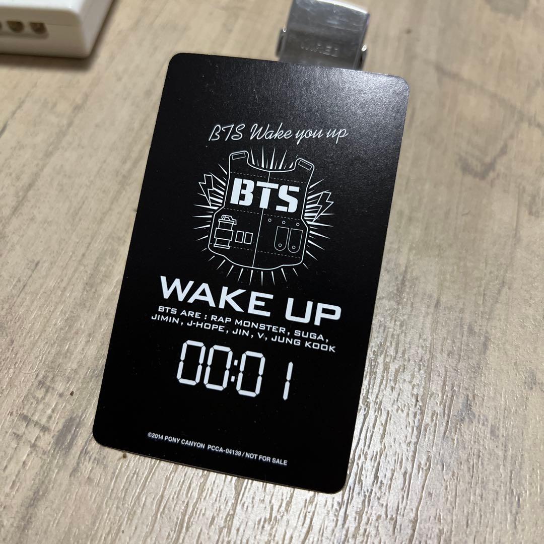 BTS WAKE UP公式トレカ ユンギ