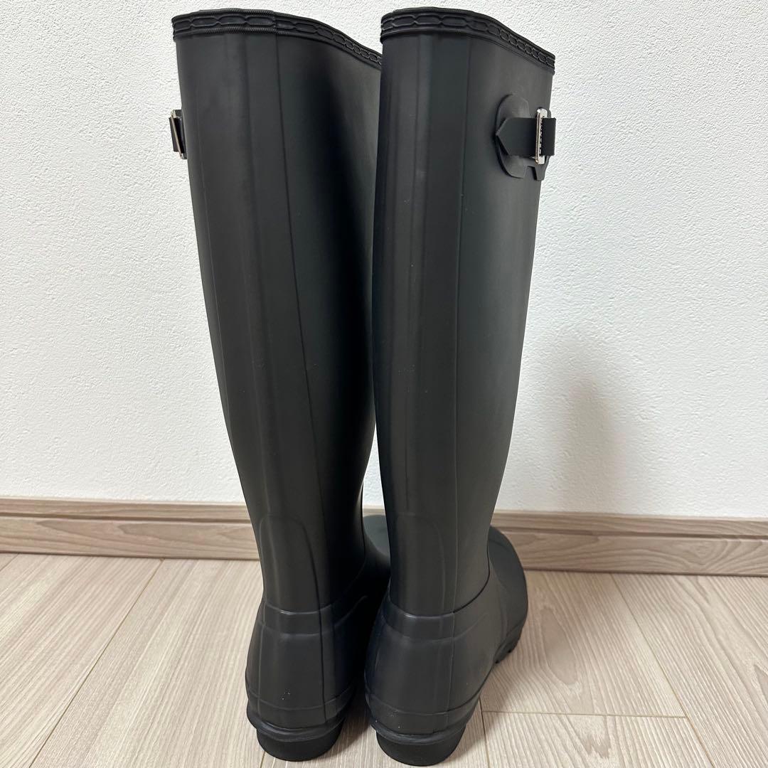 HUNTER　ブラック　UK6（24.5-25.0cm）