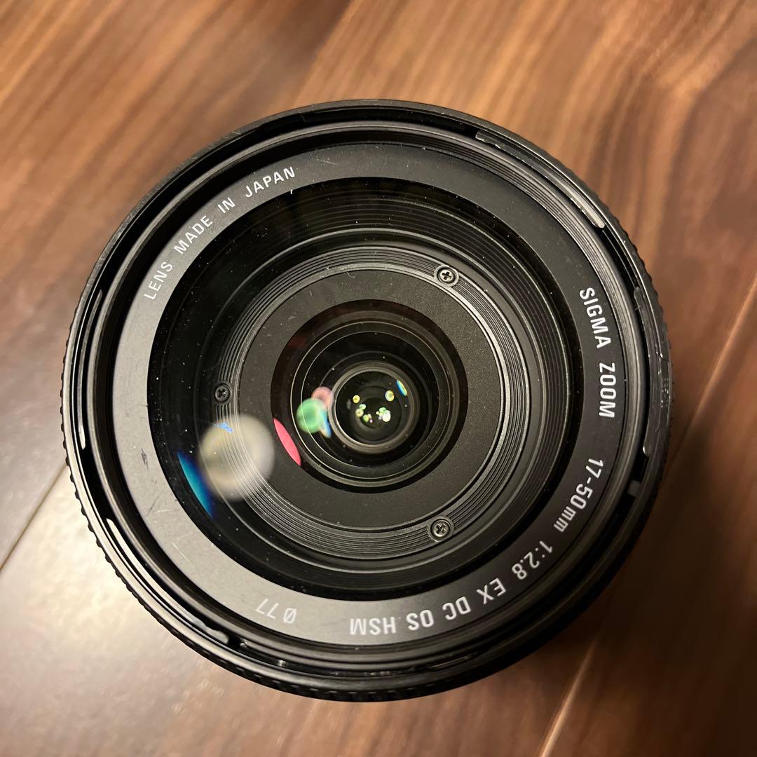 レンズ(ズーム) SIGMA 17-50mm F2.8 EX DC OS canon