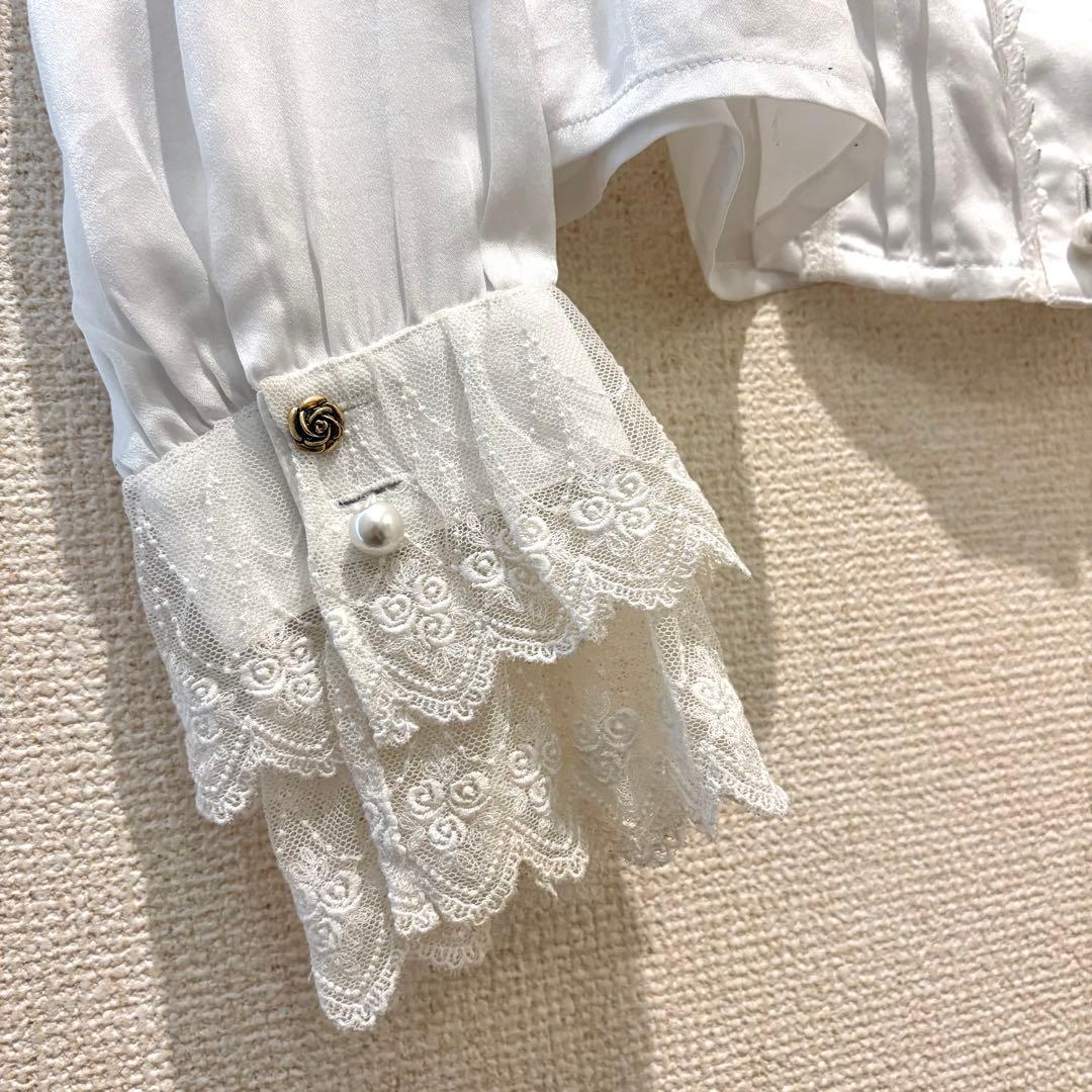 ベイビーザスターズシャインブライト　ブラウス　白 ホワイト