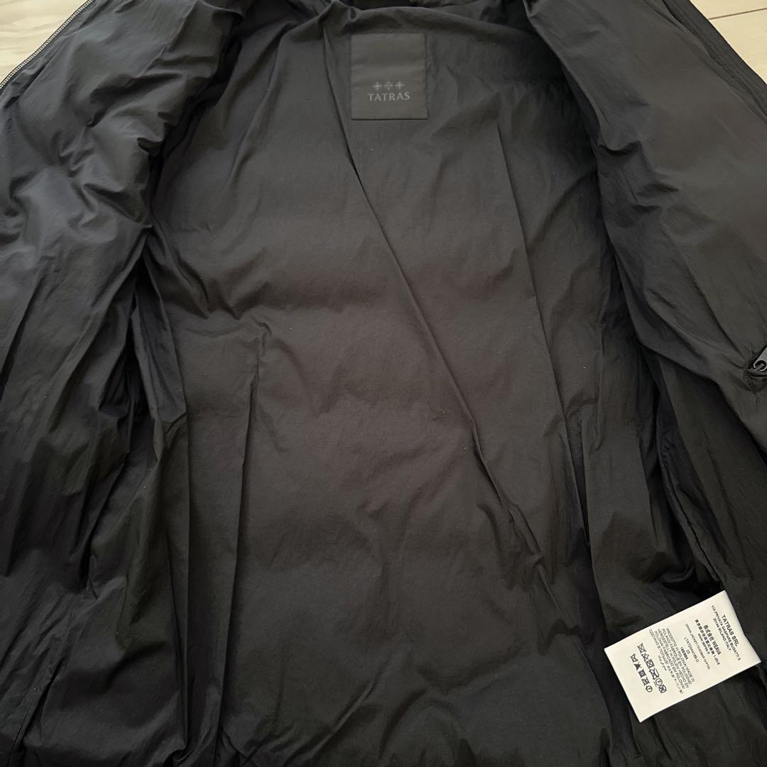 【新品・未使用】タトラス Breva ブレヴァ ダウンジャケット 黒 03