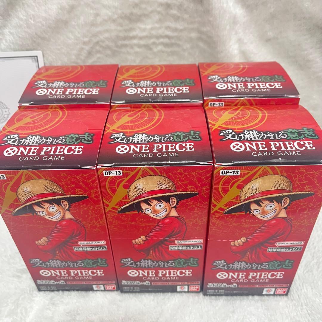 ONE PIECE カードゲーム OP-13 6箱セット 【※テープカット済み】