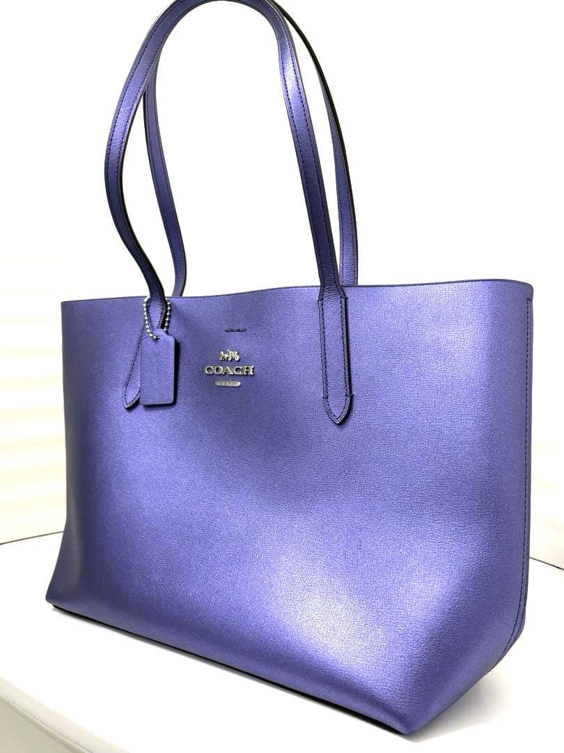 希少色/未使用級 COACH コーチ トートバッグ ビジネス A4 型崩れ無し