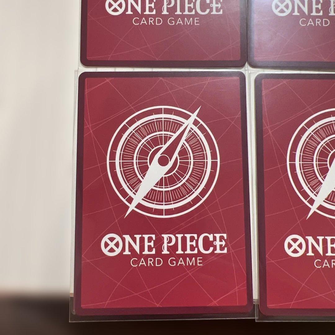 ワンピース トレーディングカードセット４枚売り！美品！