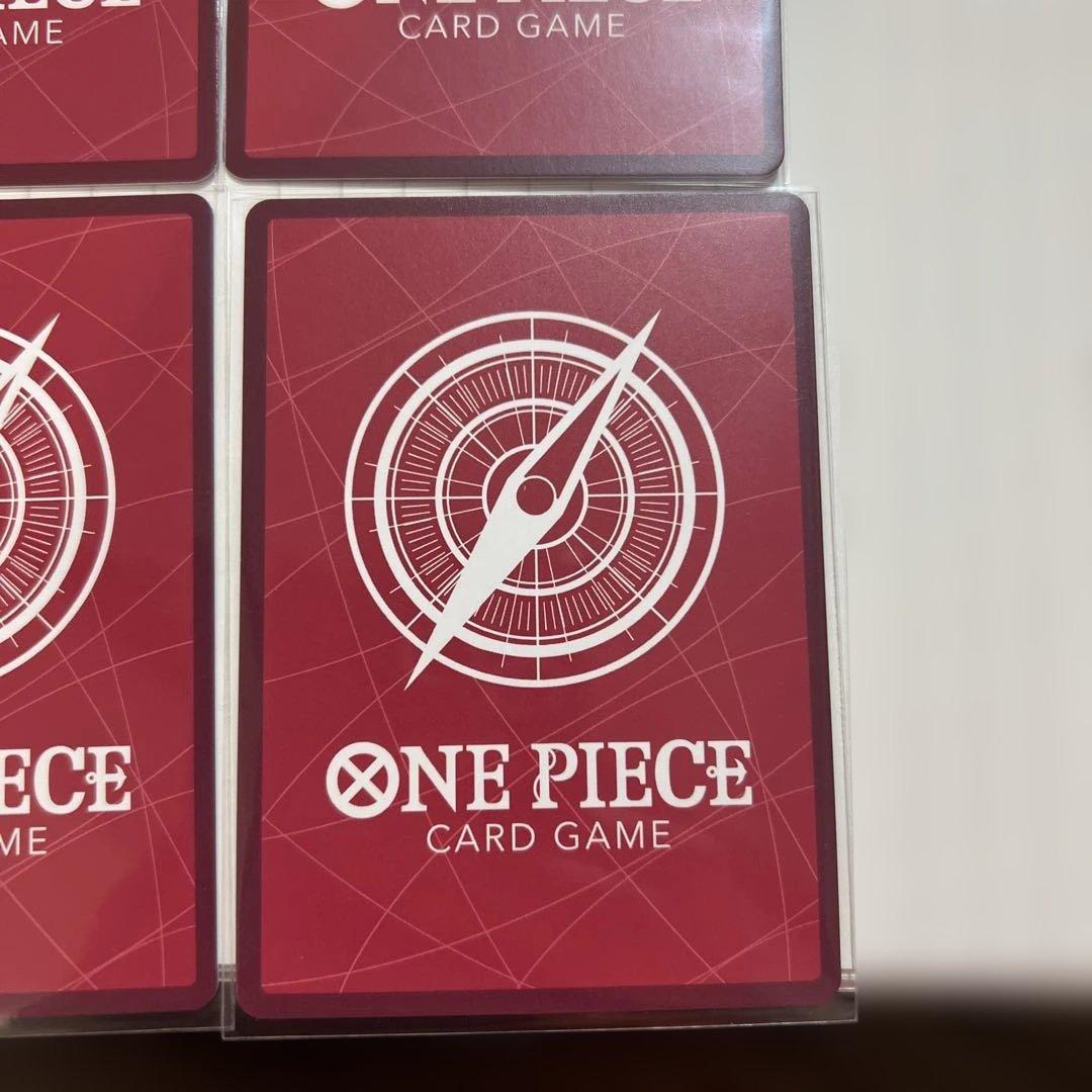 ワンピース トレーディングカードセット４枚売り！美品！