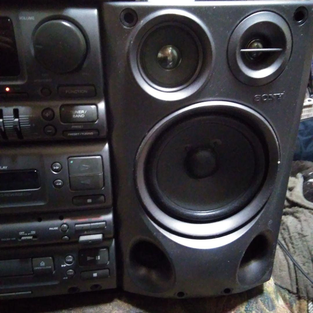 ▲ソニー❗アイワ❗パワフル爆音発揮CD ,カセット,レコードコンポ！