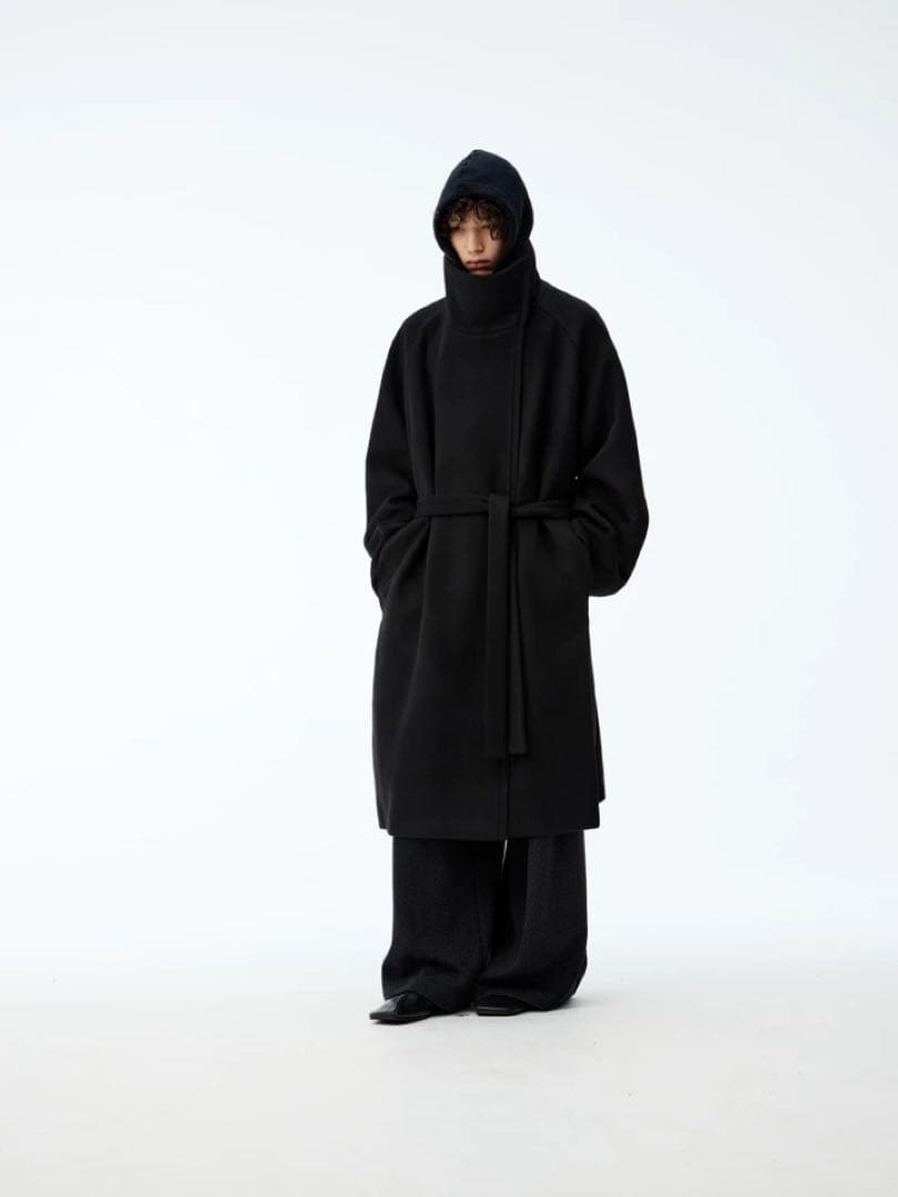 JCAESER ロングコート　黒　L