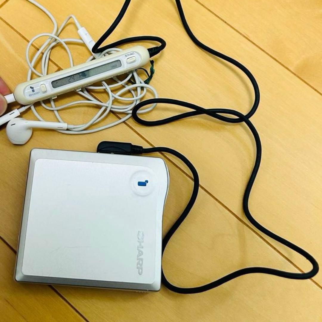動作確認済み SHARP MDプレイヤー MD-DS33-S