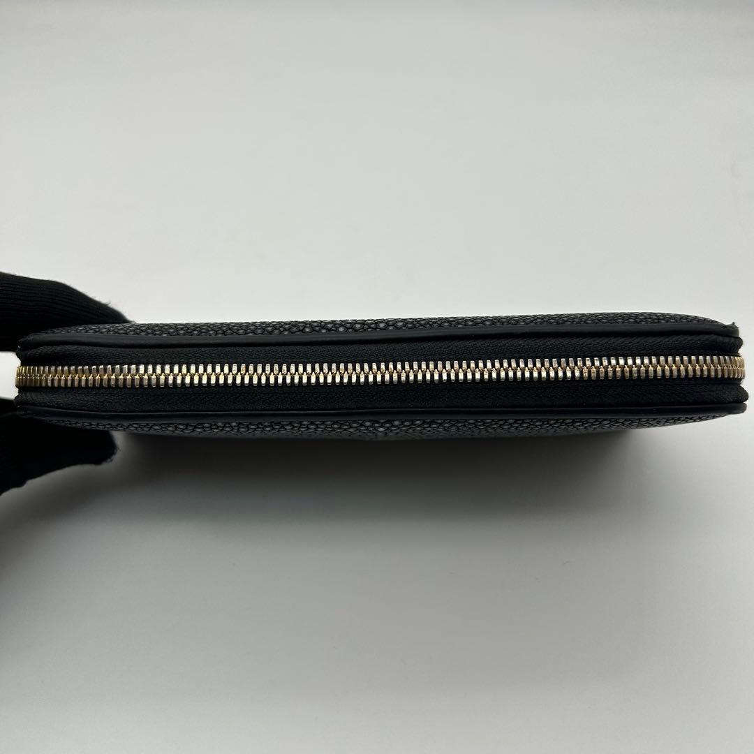 muta　長財布　スティングレイ　オーガナイザー　ラウンドファスナー　エイ革