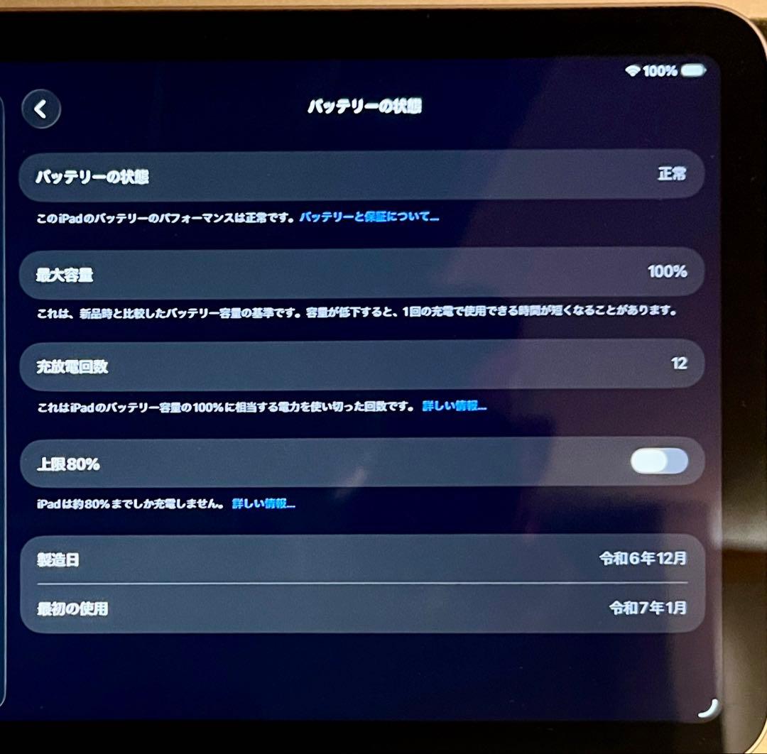 ＊刻印有り＊第7_iPad mini A17pro(care2027.1.9)