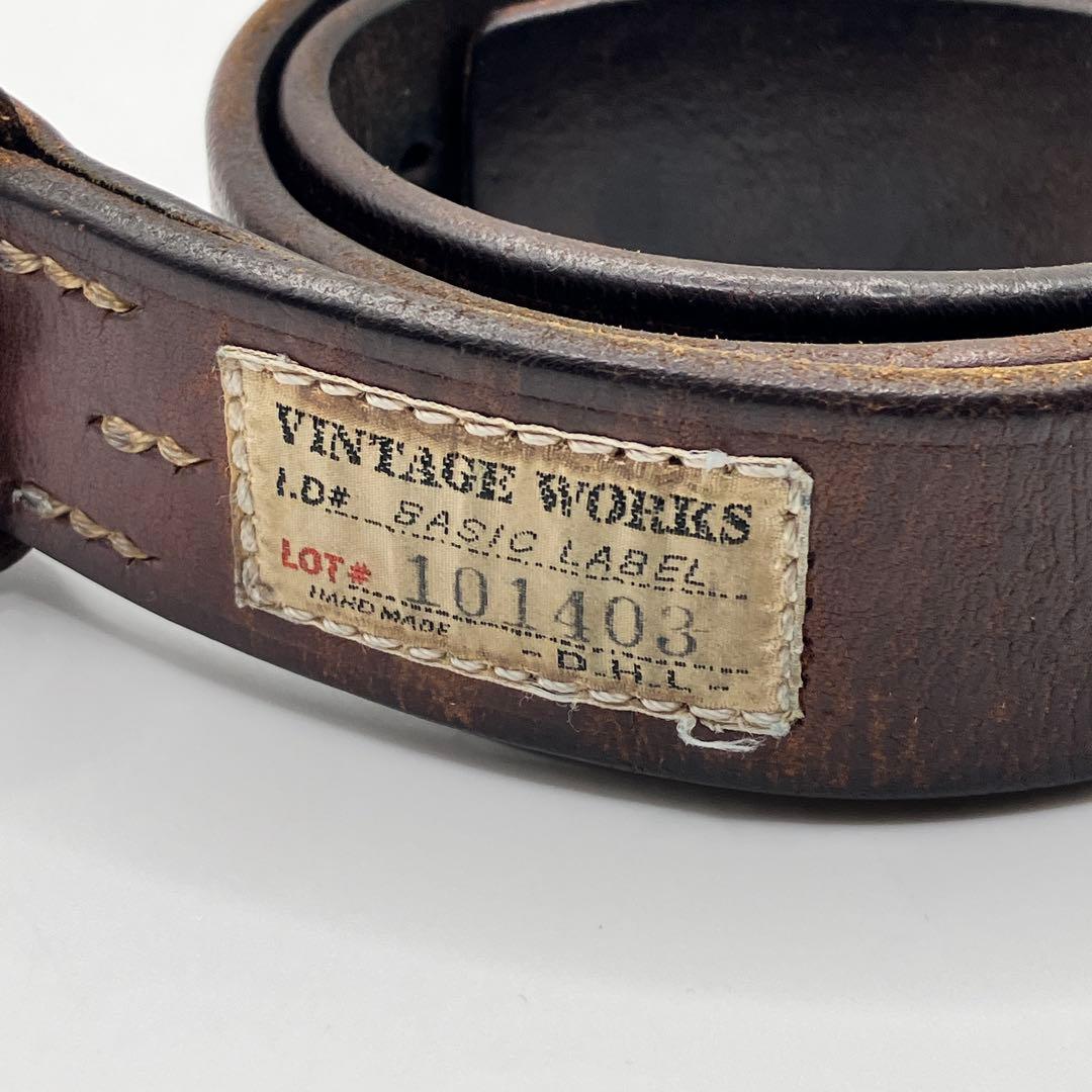 ☆良品☆ Vintage Works ヴィンテージワークス ベルト
