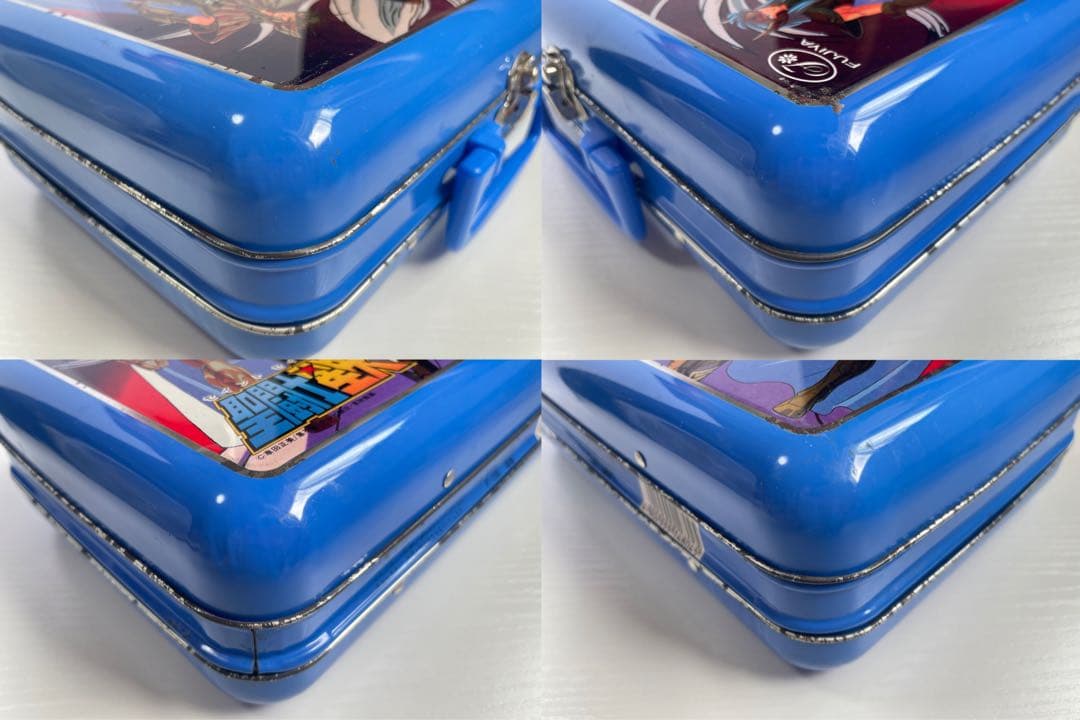 【中古】 聖闘士星矢 お菓子缶 不二家 レトロ お菓子BOX