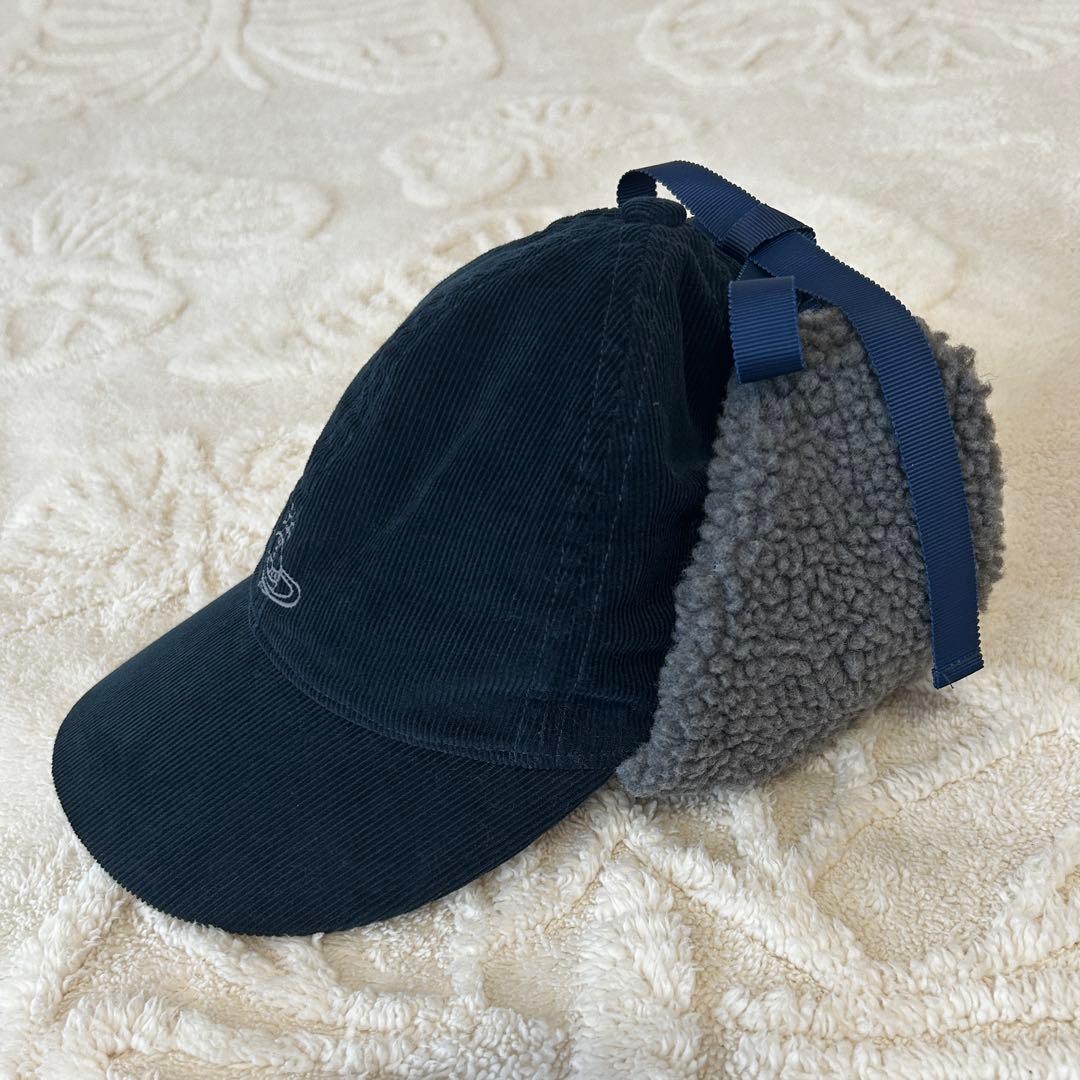 Vivienne Westwood コーデュロイ×ボア フラップキャップ