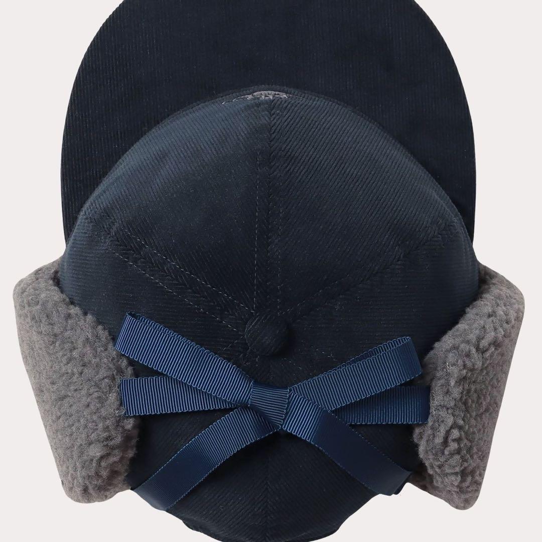 Vivienne Westwood コーデュロイ×ボア フラップキャップ