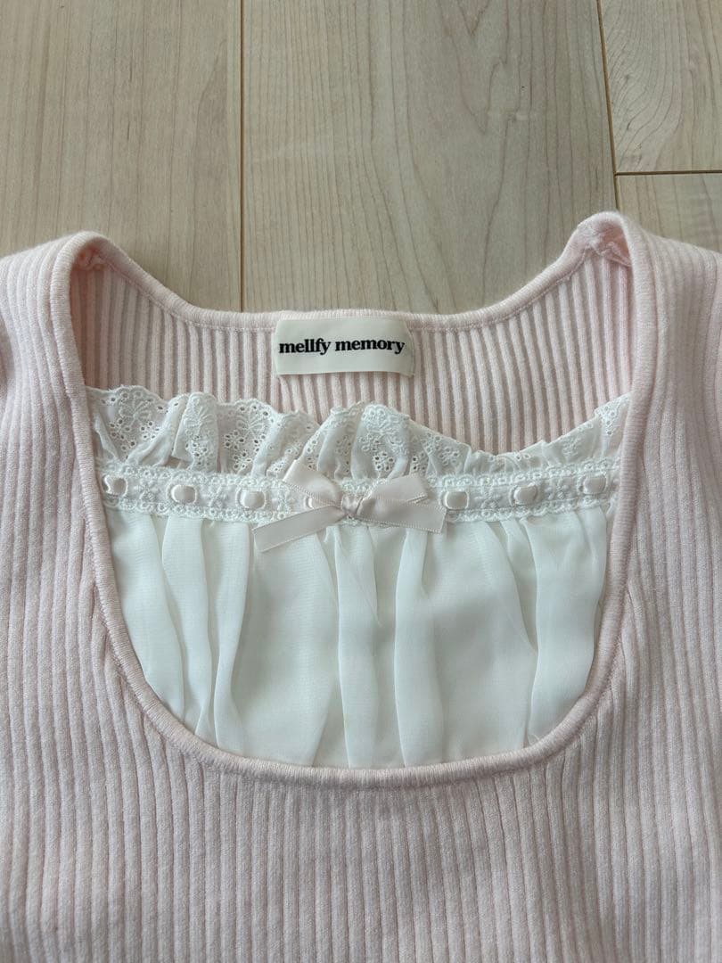 mellfy memory 愛しのlace frill cuffsトップス