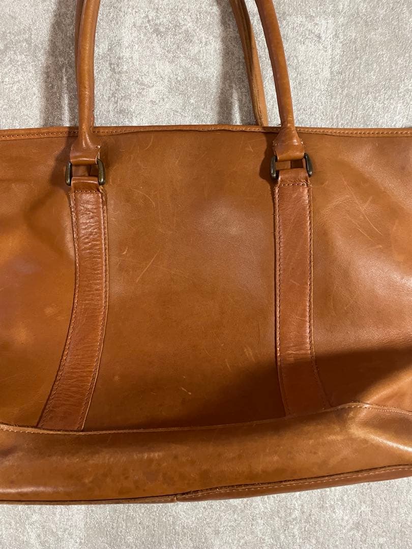 L.L.Bean ビンテージトート　レザーハンドル　レザートート　ラージ