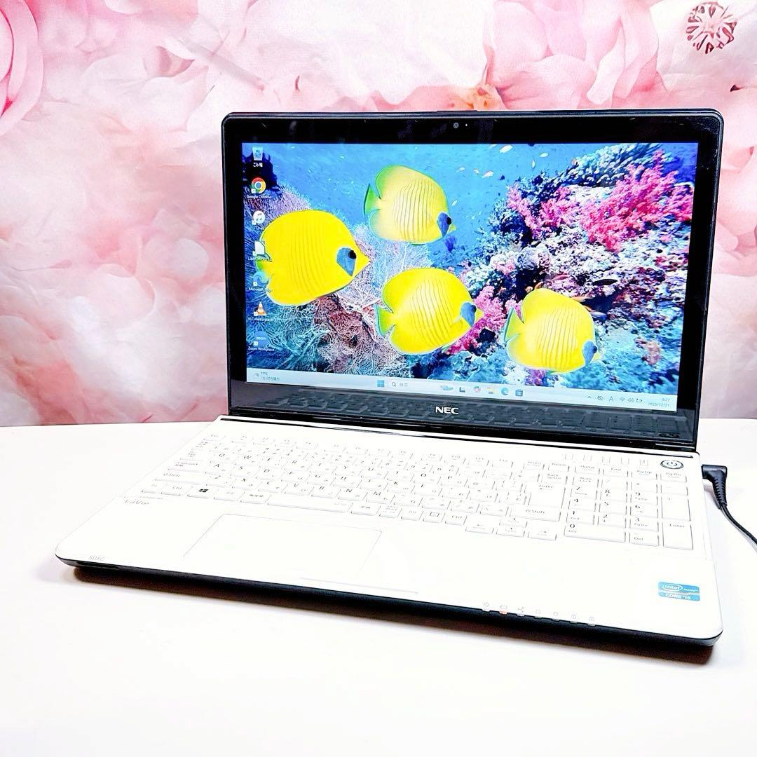 楽々タッチパネル❤️新品爆速SSD＆i5✨windows11カメラ付ノートパソコン