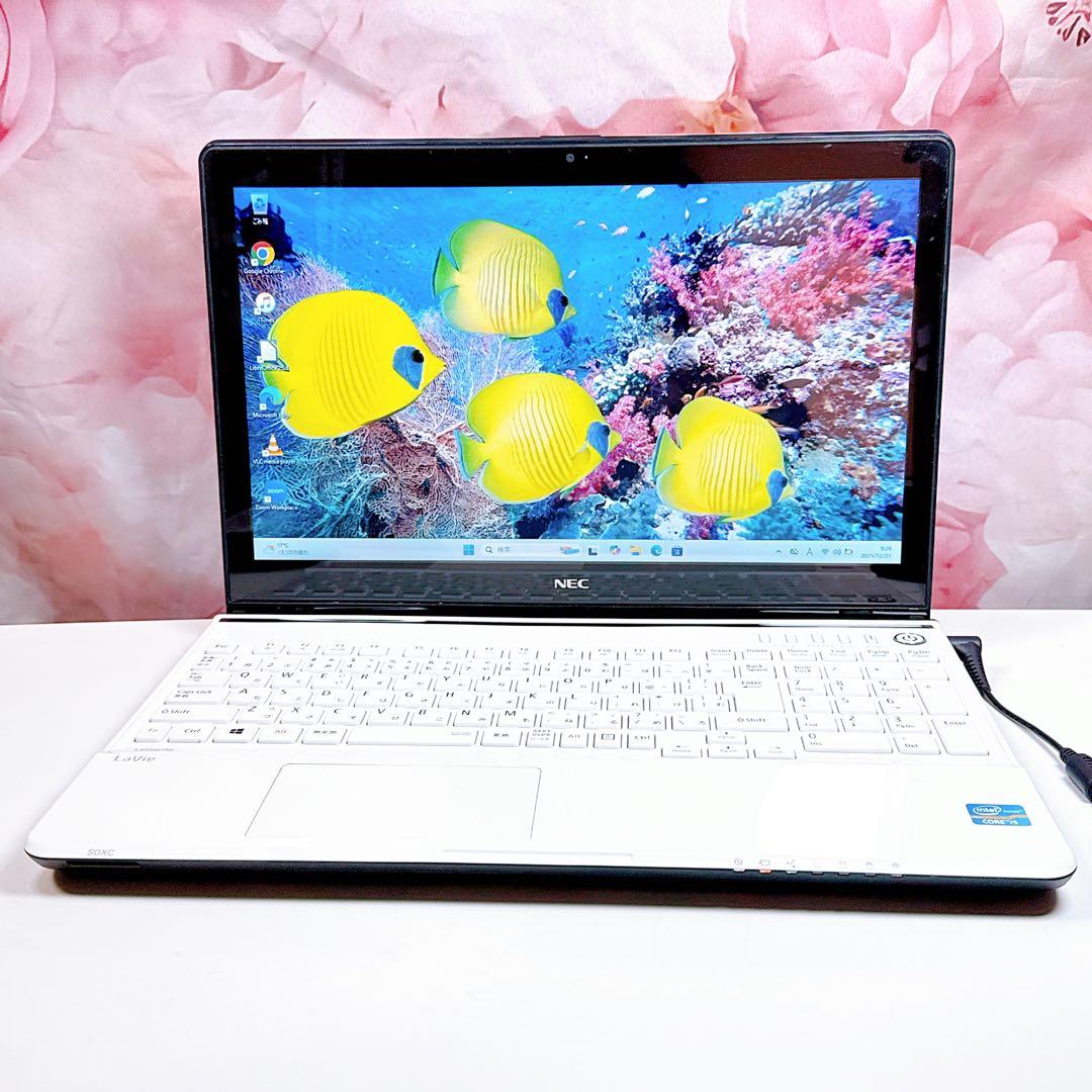 楽々タッチパネル❤️新品爆速SSD＆i5✨windows11カメラ付ノートパソコン