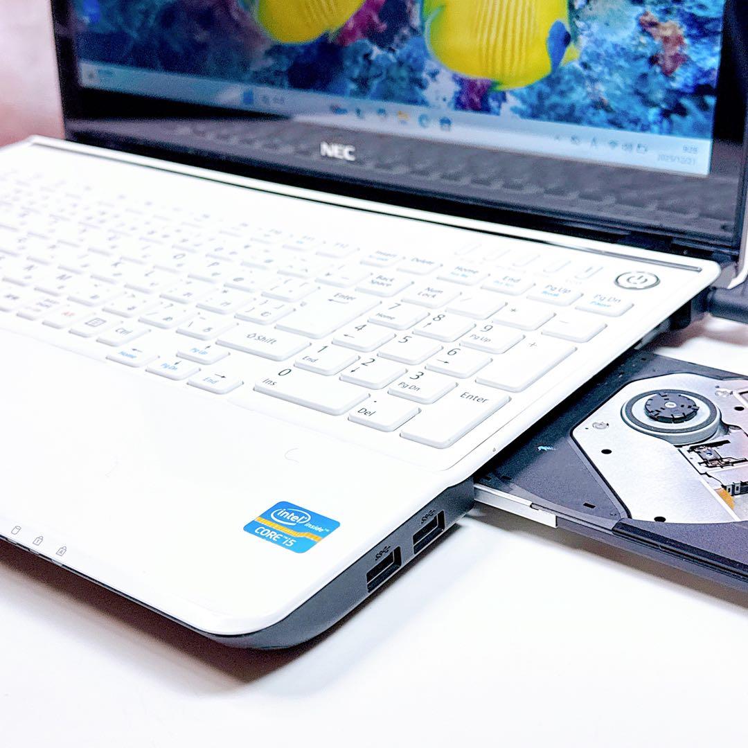 楽々タッチパネル❤️新品爆速SSD＆i5✨windows11カメラ付ノートパソコン