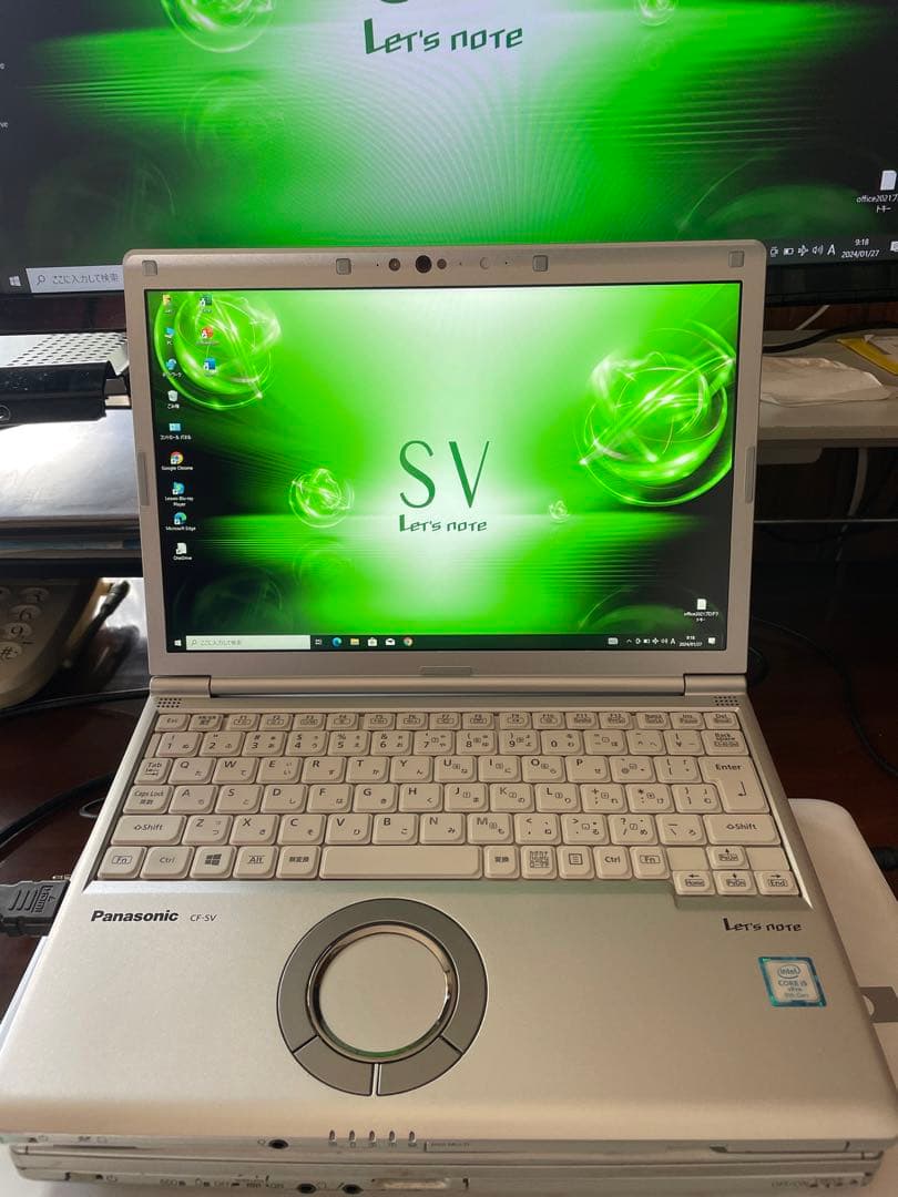 Let's note CF-SV7  累積使用時間 4700時間