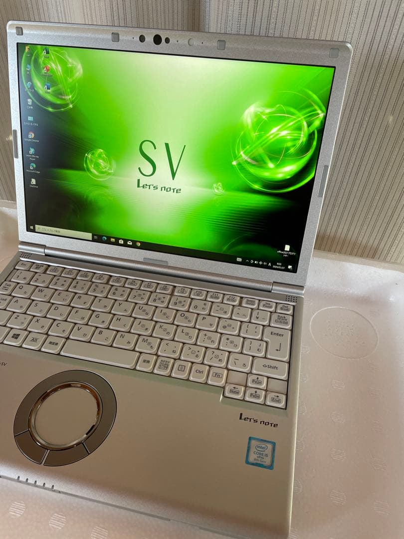 Let's note CF-SV7  累積使用時間 4700時間