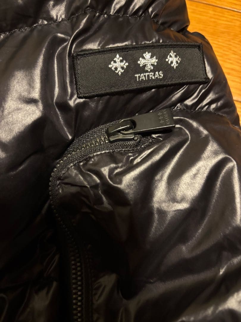 TATRAS ブラック ベルボ ダウンジャケット　美品　01 光沢　BELBO