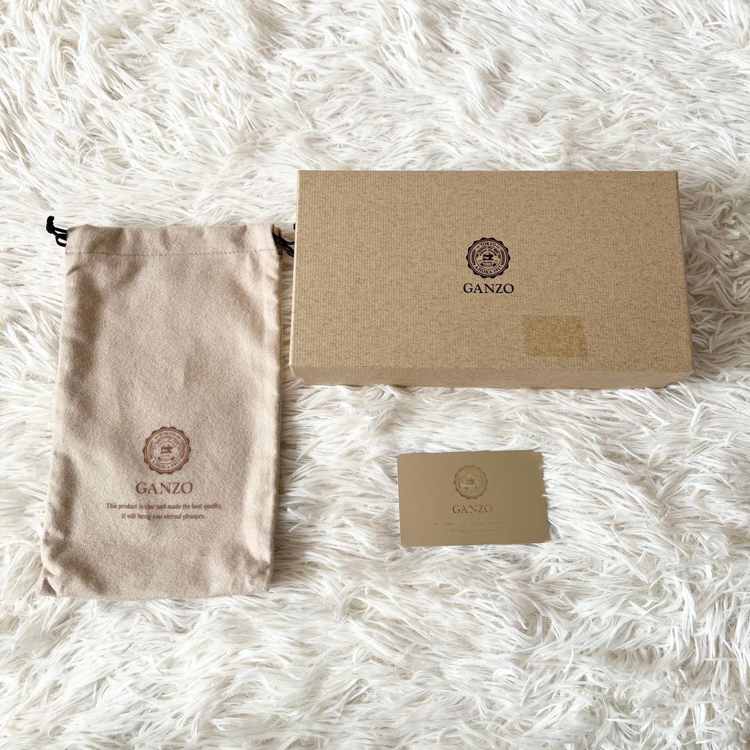 極美品✨GANZO ガンゾ ラウンドファスナー 長財布　コードバン