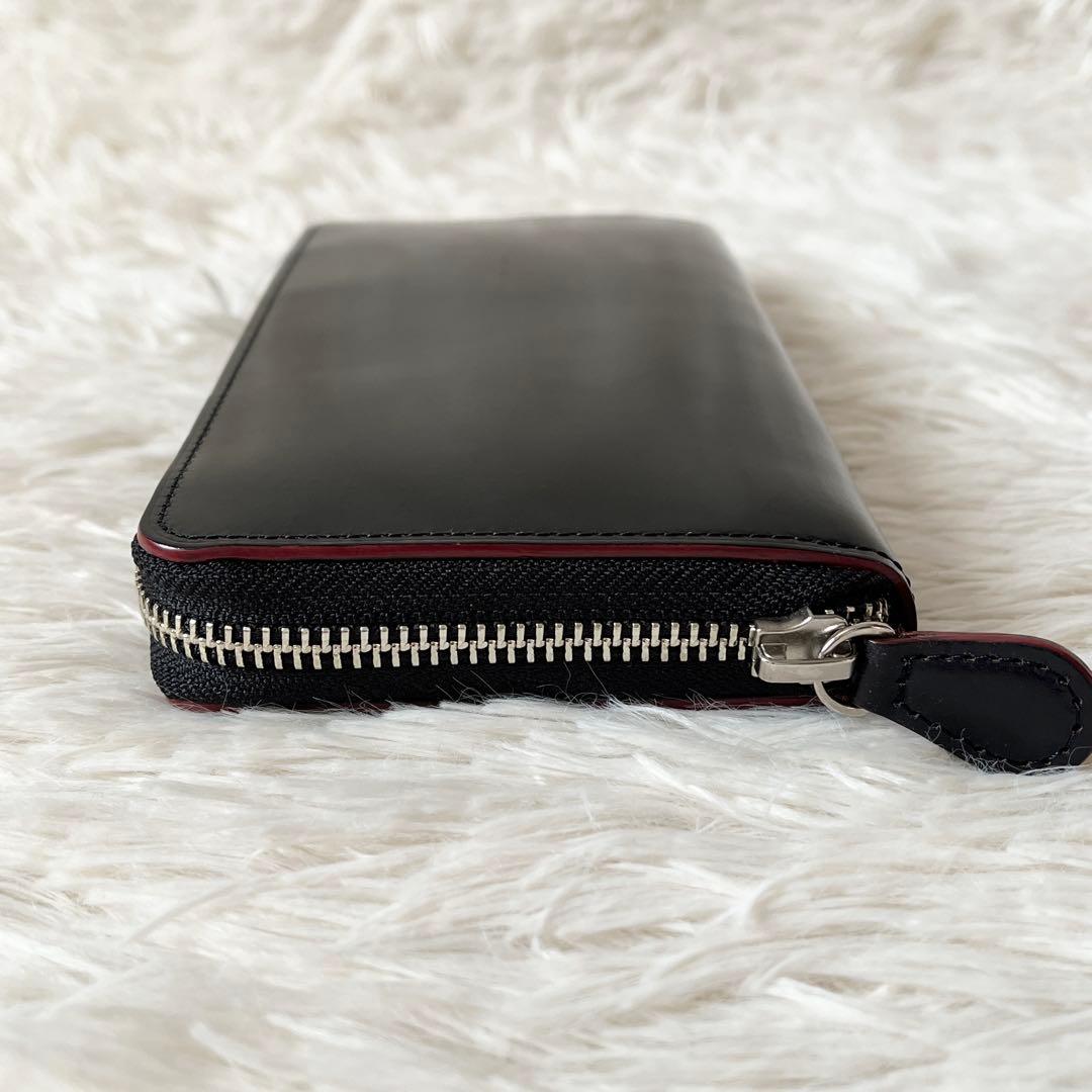 極美品✨GANZO ガンゾ ラウンドファスナー 長財布　コードバン