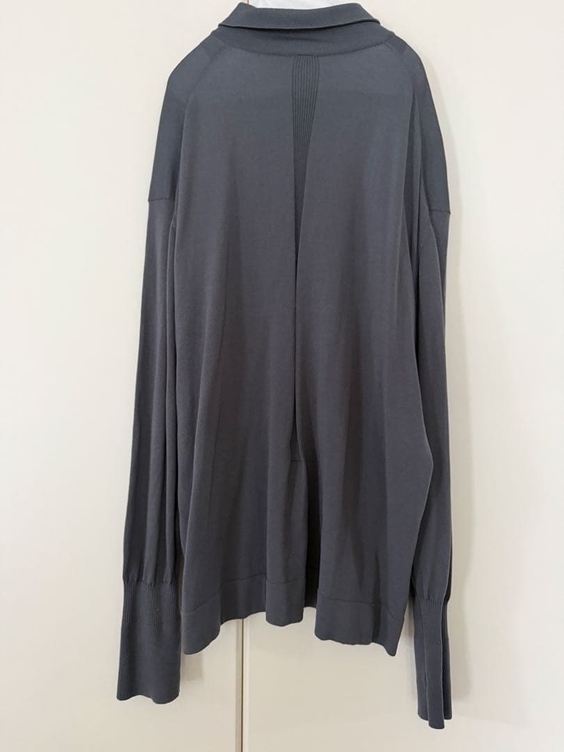 トップス CFCL HIGH GAUGE LONG SLEEVE SHIRT 5 GRAY