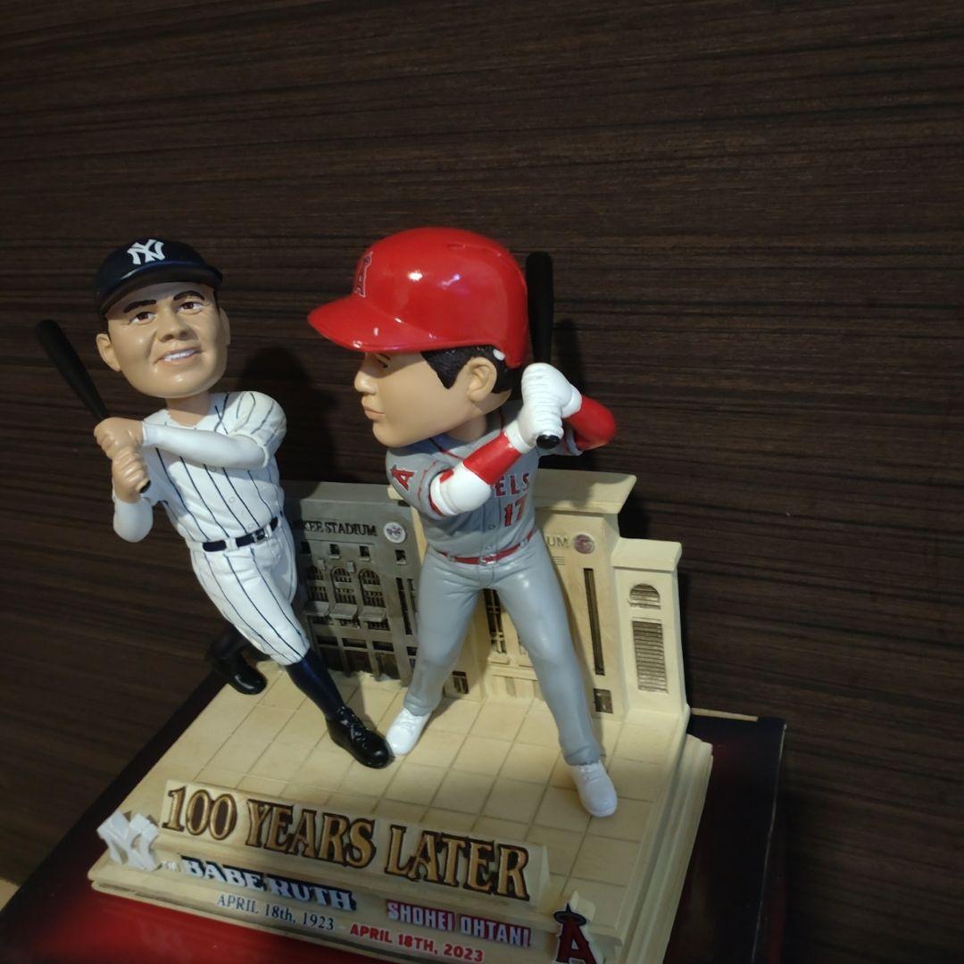 大谷翔平＆ベーブ・ルース　ボブルヘッド