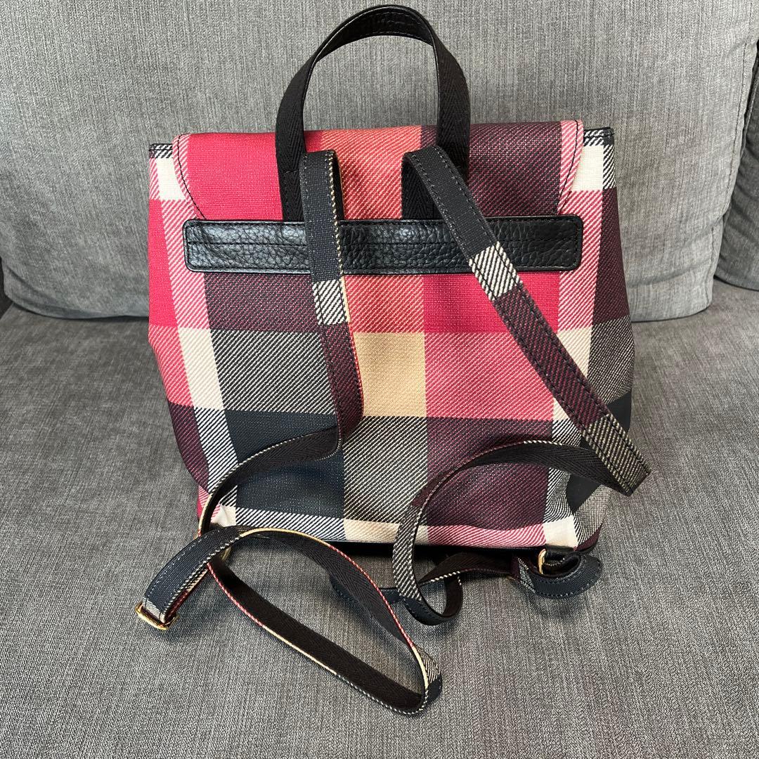 BLUE LABEL CRESTBRIDGE チェック柄リュック